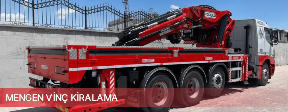 Mengen İlçemi Vinç Kiralama